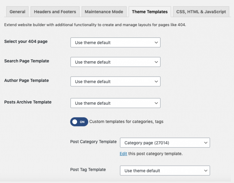 Visual Composer Archive Page Editor Visual Composer Website Builder