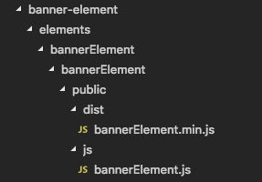 Minified version of bannerElement.js