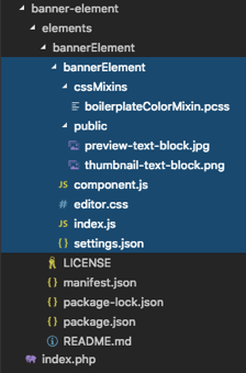 Manage element files