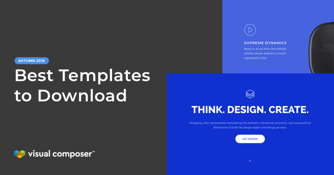 6 new and best WordPress templates to download from Visual Composer Hub