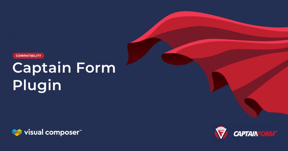 Add Captain Form to your WordPress site with Visual Composer