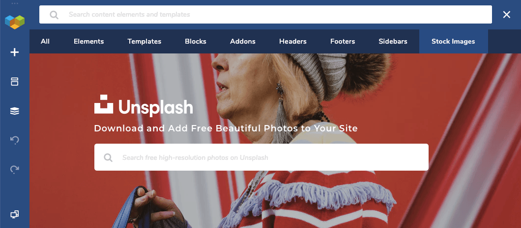 Unsplash photos in WordPress with Visual Composer