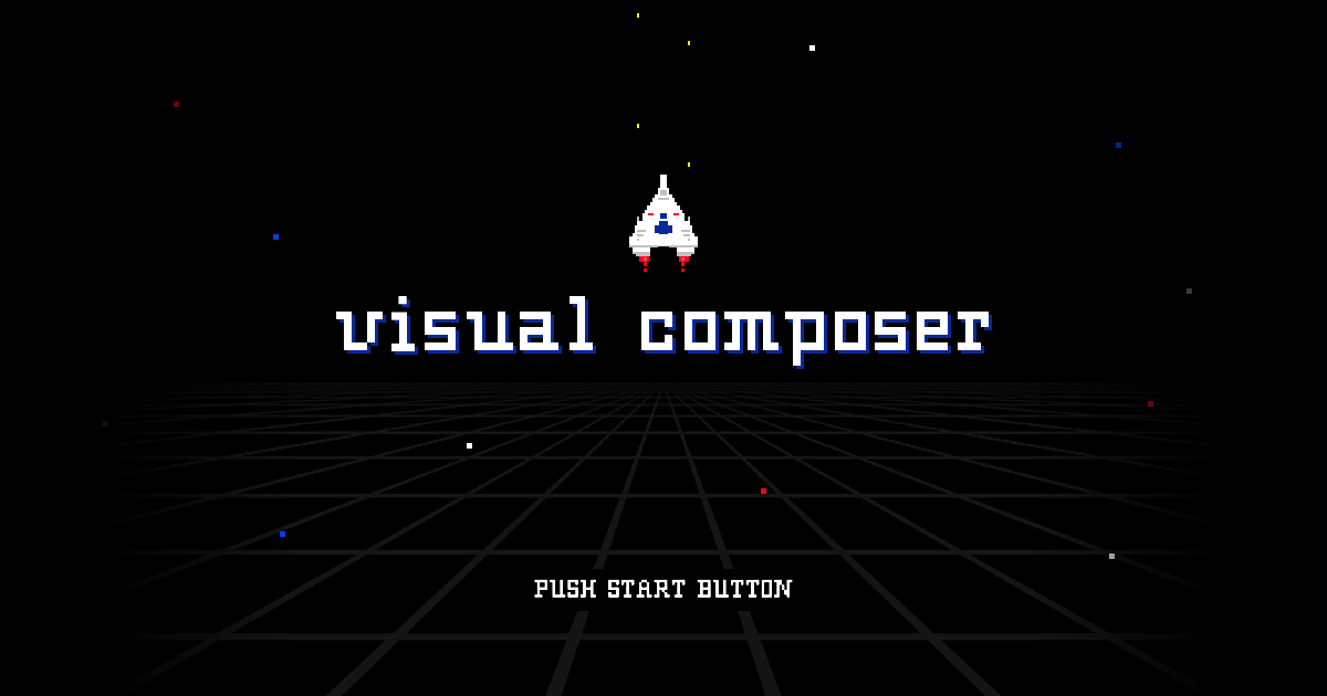 Visual Composer 16-bit game for easy and fun web design