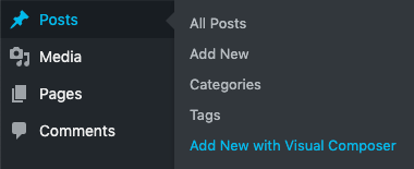 Add new post in WordPress