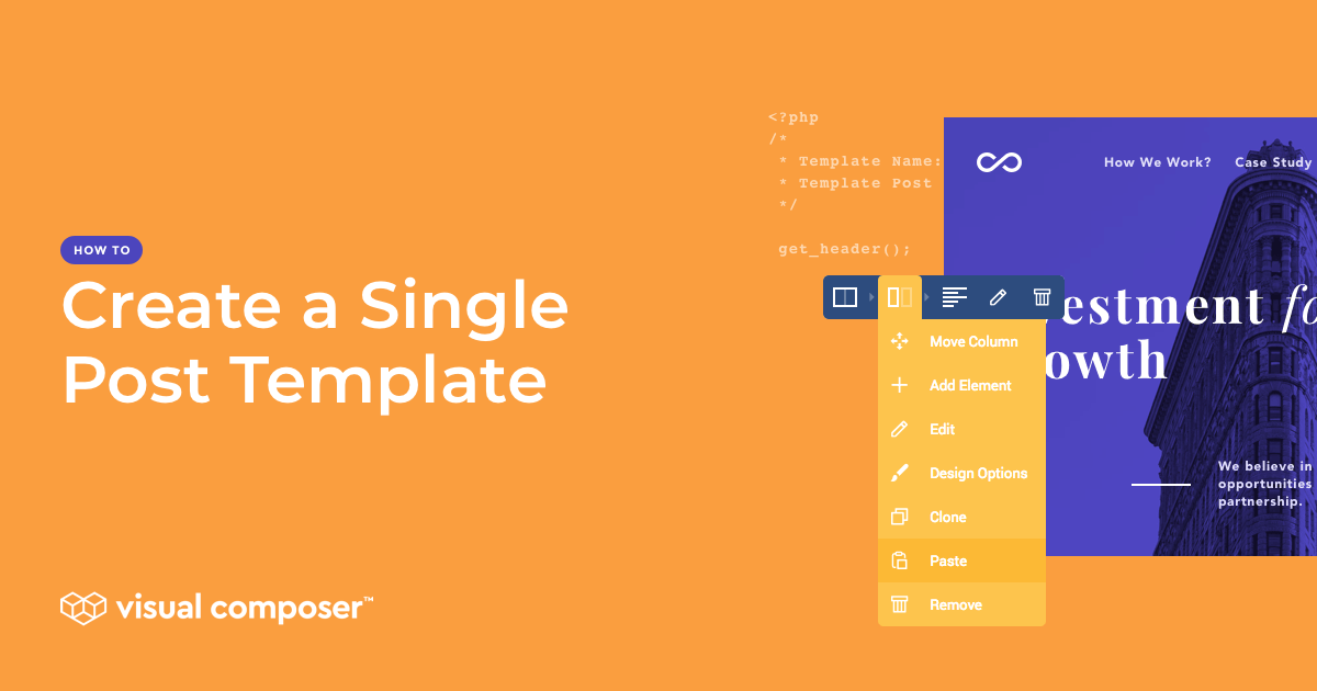 How to Design a Single Post Template (With and Without Coding) Visual