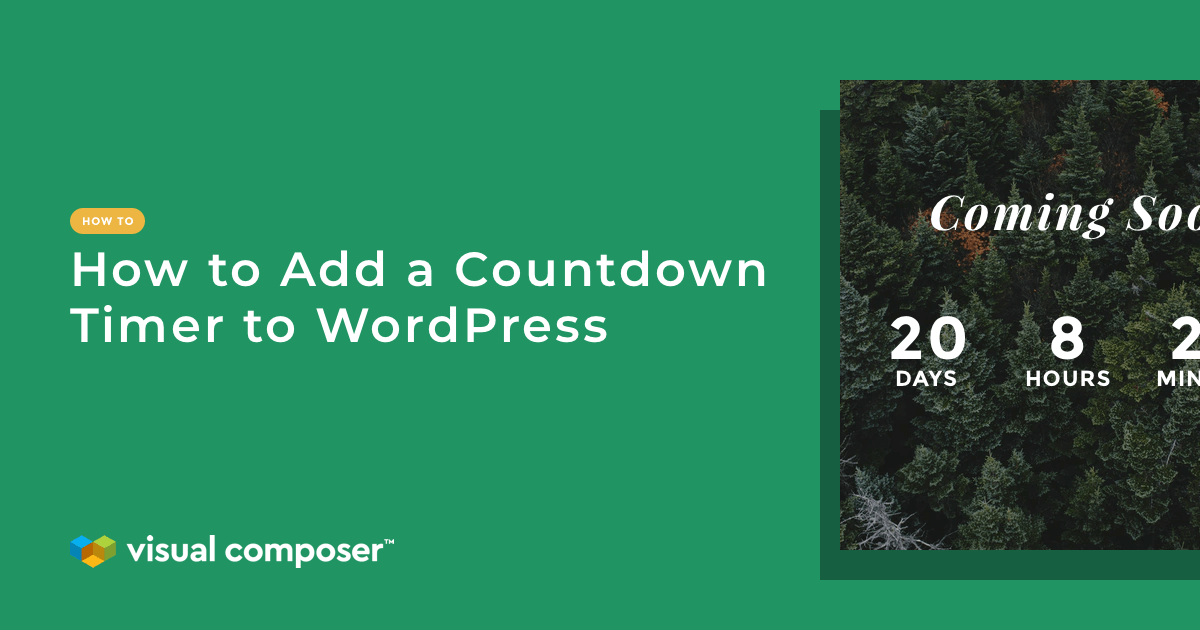 How to add a countdown timer to WordPress
