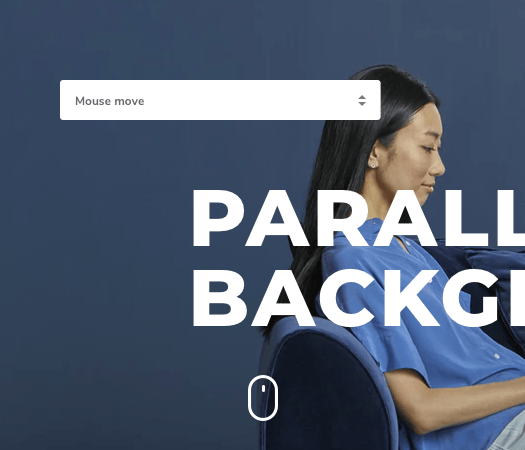 Add parallax background effect to WordPress with Visual Composer