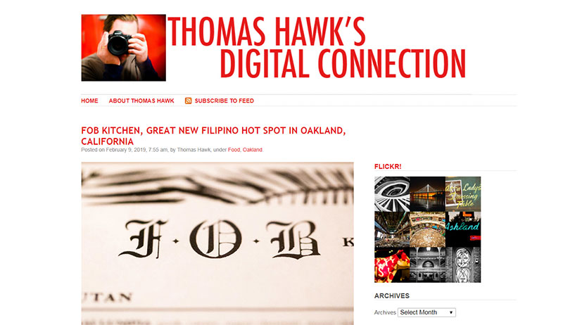 Thomas Hawk  Photography Blog