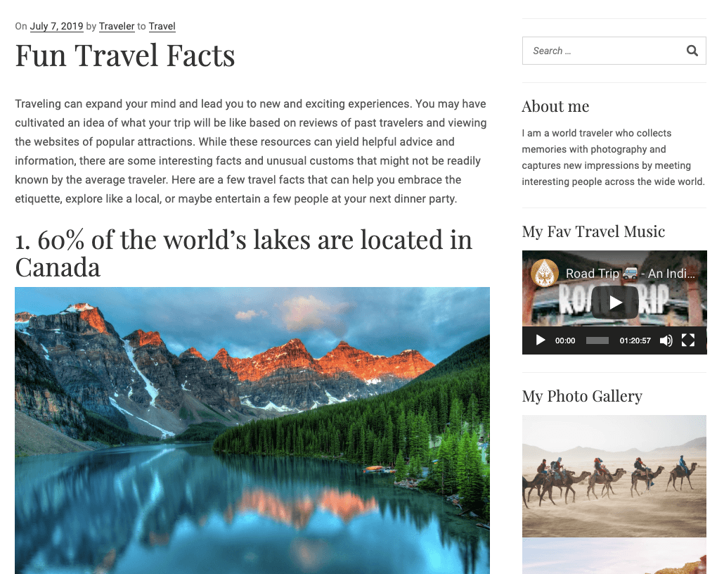 Free WordPress Widgets - Visual Composer Website Builder