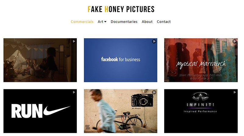 Fake Honey Pictures Graphic Design Portfolio