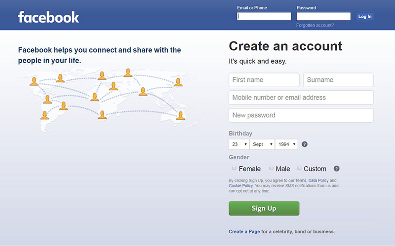 Facebook how to get web design clients