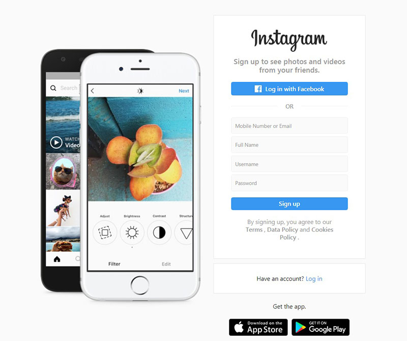 Instagram how to get web design clients