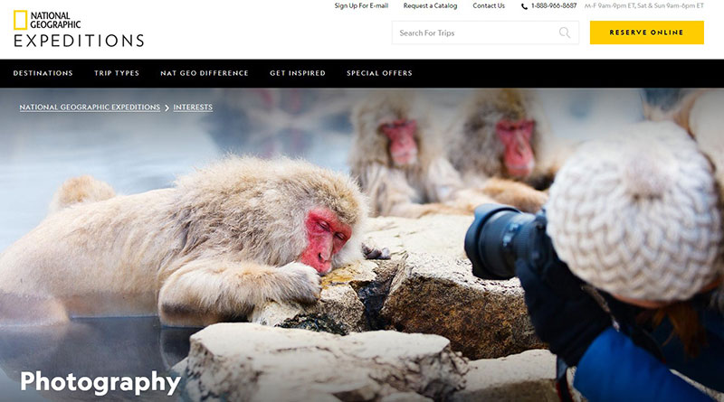 National Geographic Photography Expeditions Photography workshop