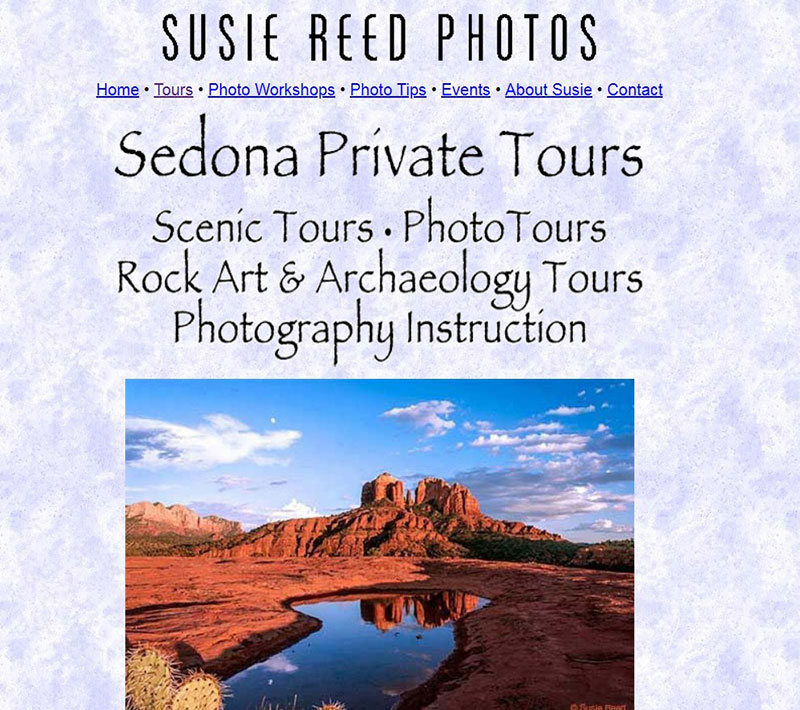 Susie Reed Sedona Photography Tours Photography workshop