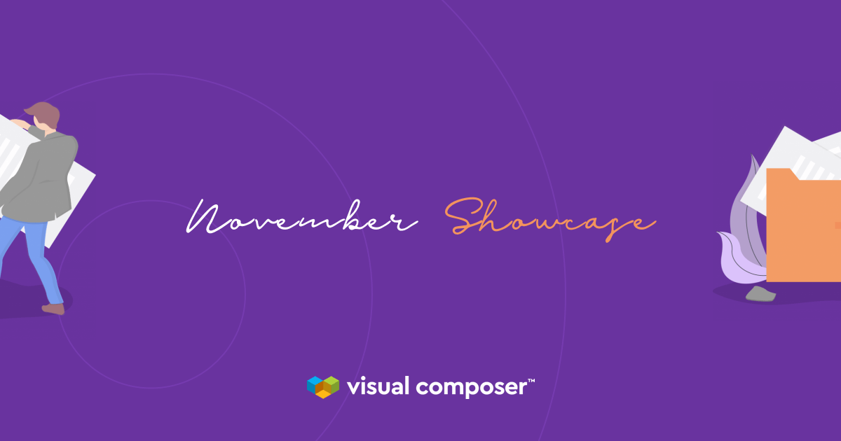 Visual Composer Showcase: November 2019