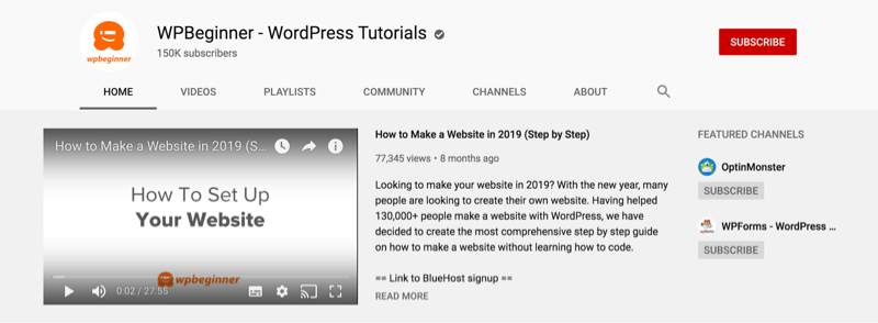 WPBeginner WordPress Tutorials