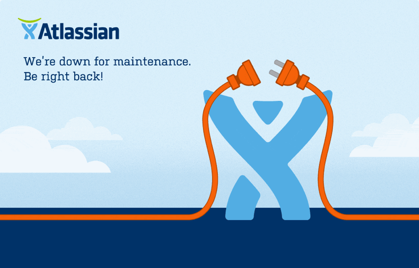 Atlassian maintenance mode