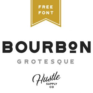 Bourbon Grotesque Free Fonts for Commercial Use