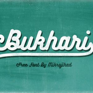 Bukhari Script Free Fonts for Commercial Use