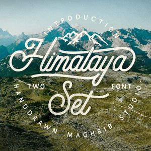 Himalaya Set Type Free Fonts for Commercial Use