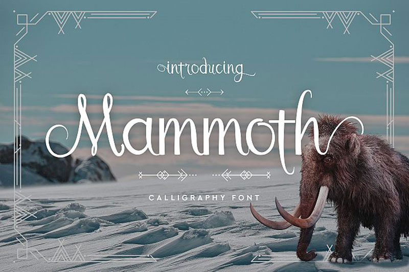 Mammoth Free Fonts for Commercial Use
