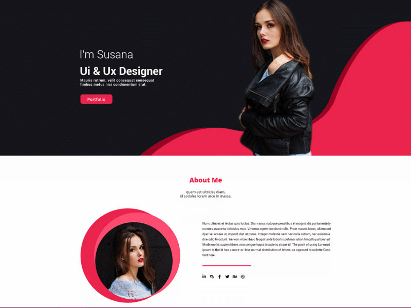 Web Design Portfolio With No Job Experience