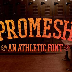 Promesh Athletic Font Free Fonts for Commercial Use