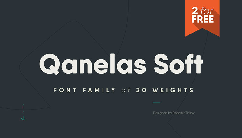 Qanelas Soft Free Fonts for Commercial Use