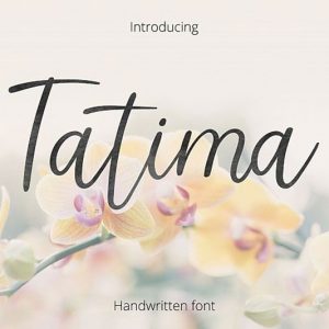 Tatima Free Fonts for Commercial Use