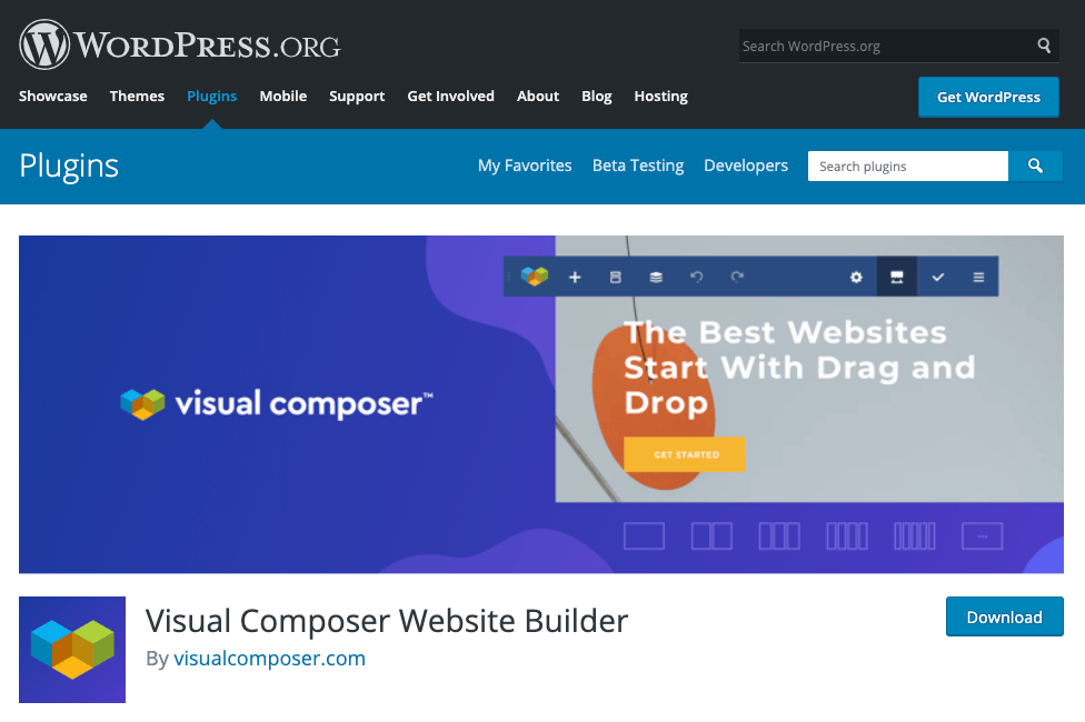 visual composer plugins wordpress