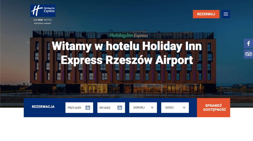 Holiday Inn Express website
