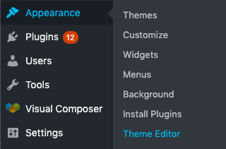 Theme Editor In WordPress