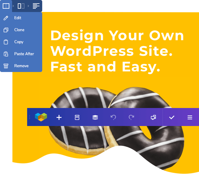 Design your own WordPress site