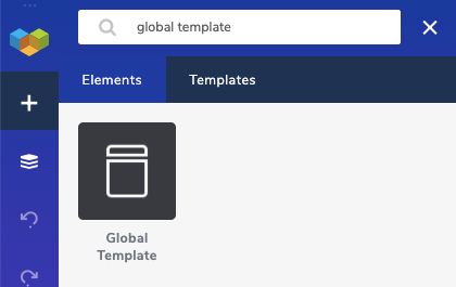 Add global templates for reusable content
