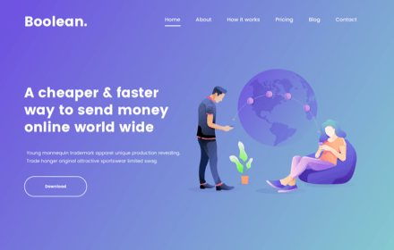 Financial Services Template Financial Services Template Set - BOOLEAN