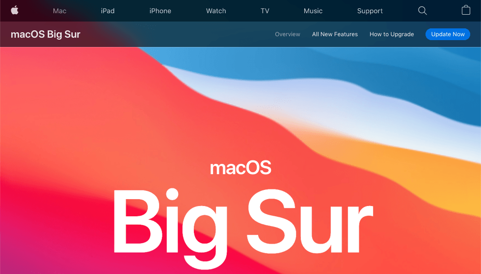 Curvy shapes in macOS background