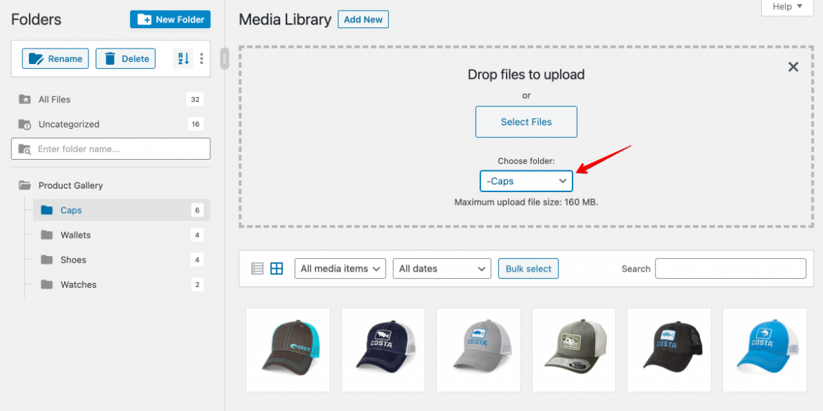 How To Organize Your WordPress Media Library