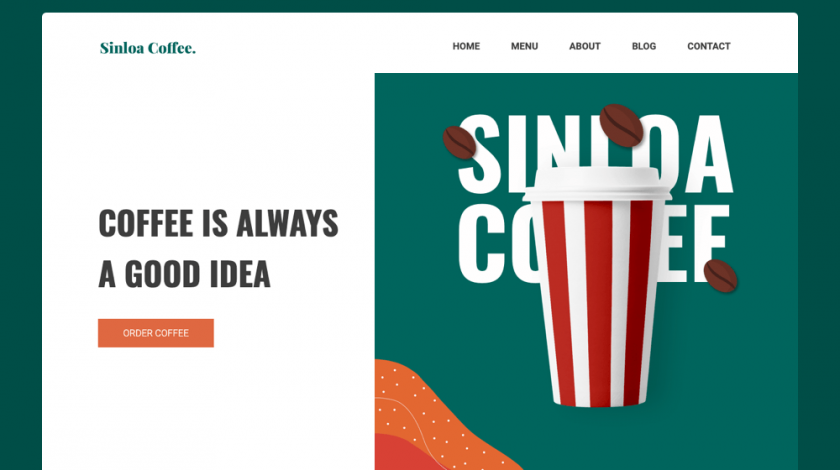 Sinloa Coffee WordPress Template