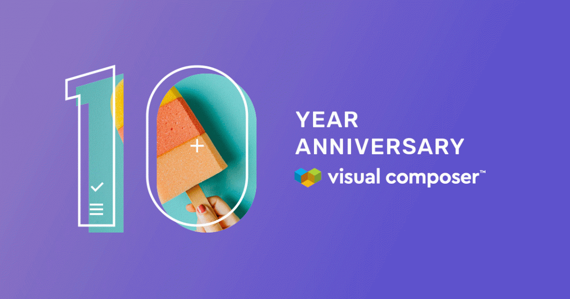 Visual Composer Birthday Sale Promo - 40% OFF
