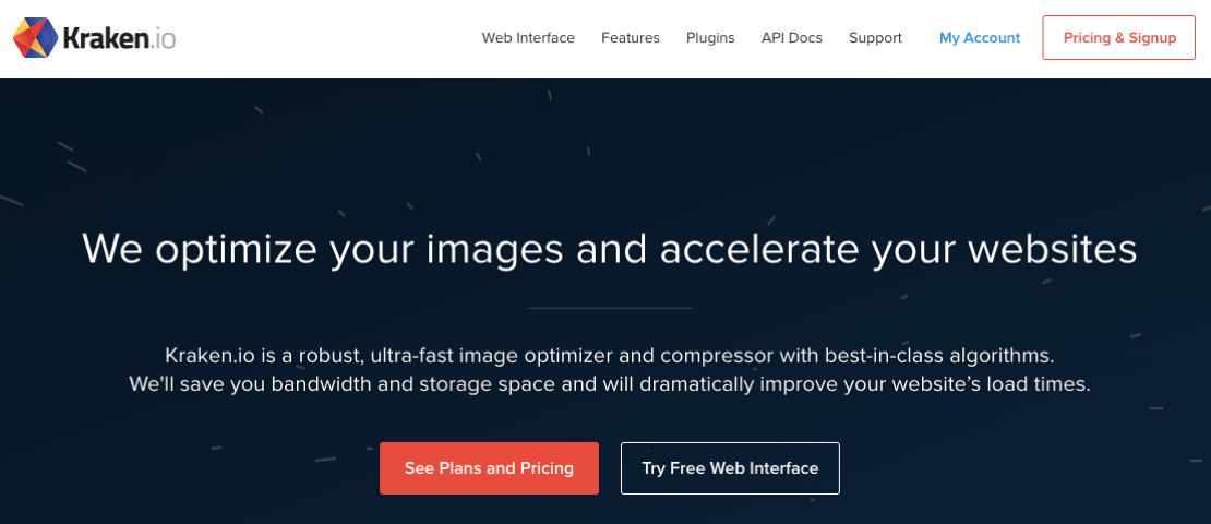 Kraken.io Online Tool for Image Compression