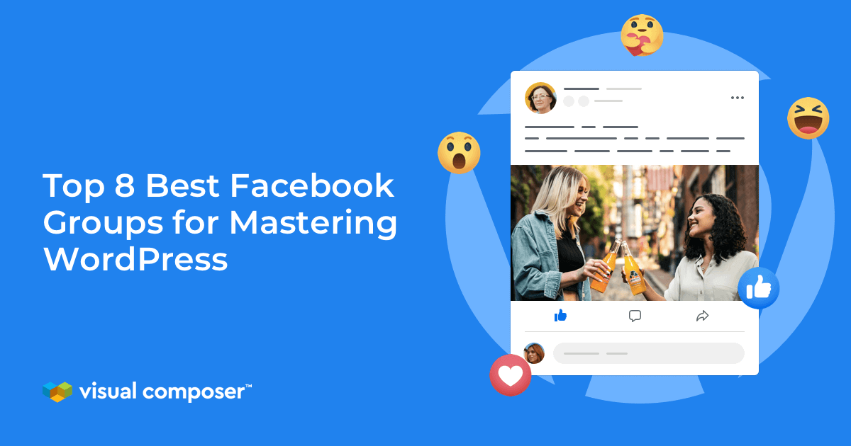 List of best Facebook groups by Visual Composer
