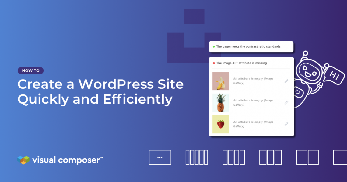 How to create a WordPress site quickly featured