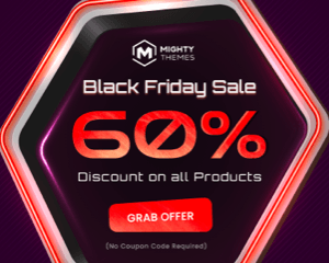 Mighty Themes Black Friday Deal