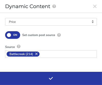 Dynamic Content Window Dynamic Content Window