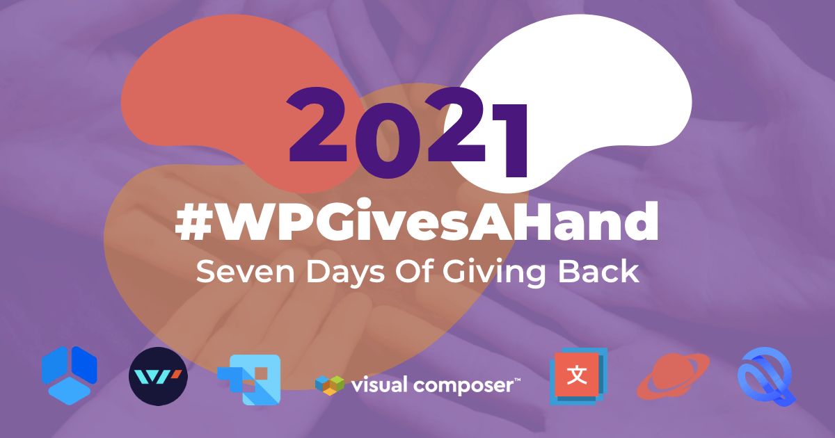 WP Gives A Hand Charity Movement By Visual Composer