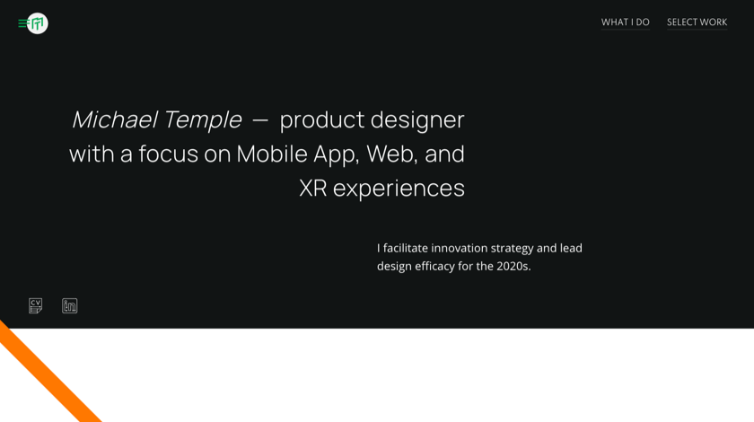 Michael Temple website Michael Temple website