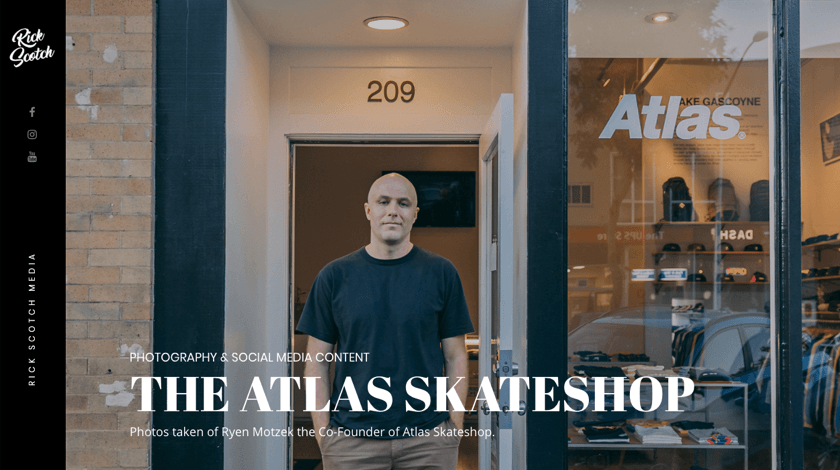 Rick Scotch Rick Scotch webdesign example