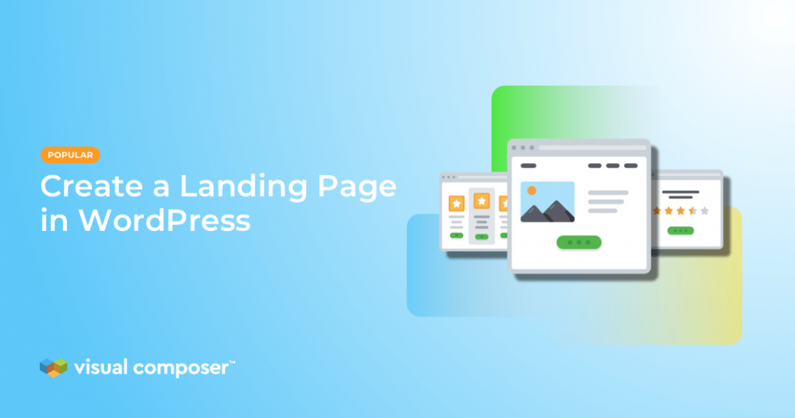 How To Create A Landing Page In WordPress Guide