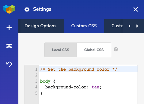 Add custom CSS to Visual Composer