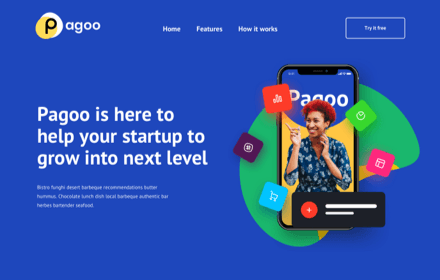 Startup Company Template - PAGOO